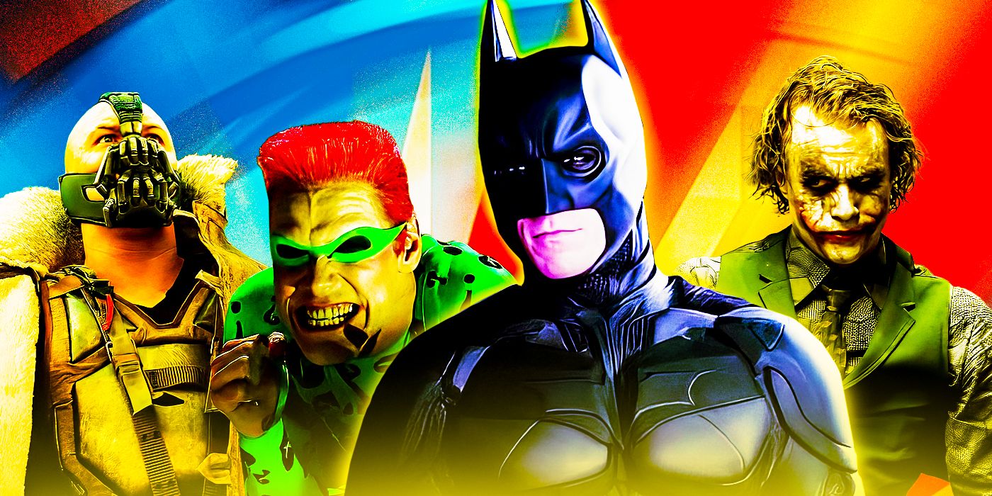 Bane Riddler Batman Joker