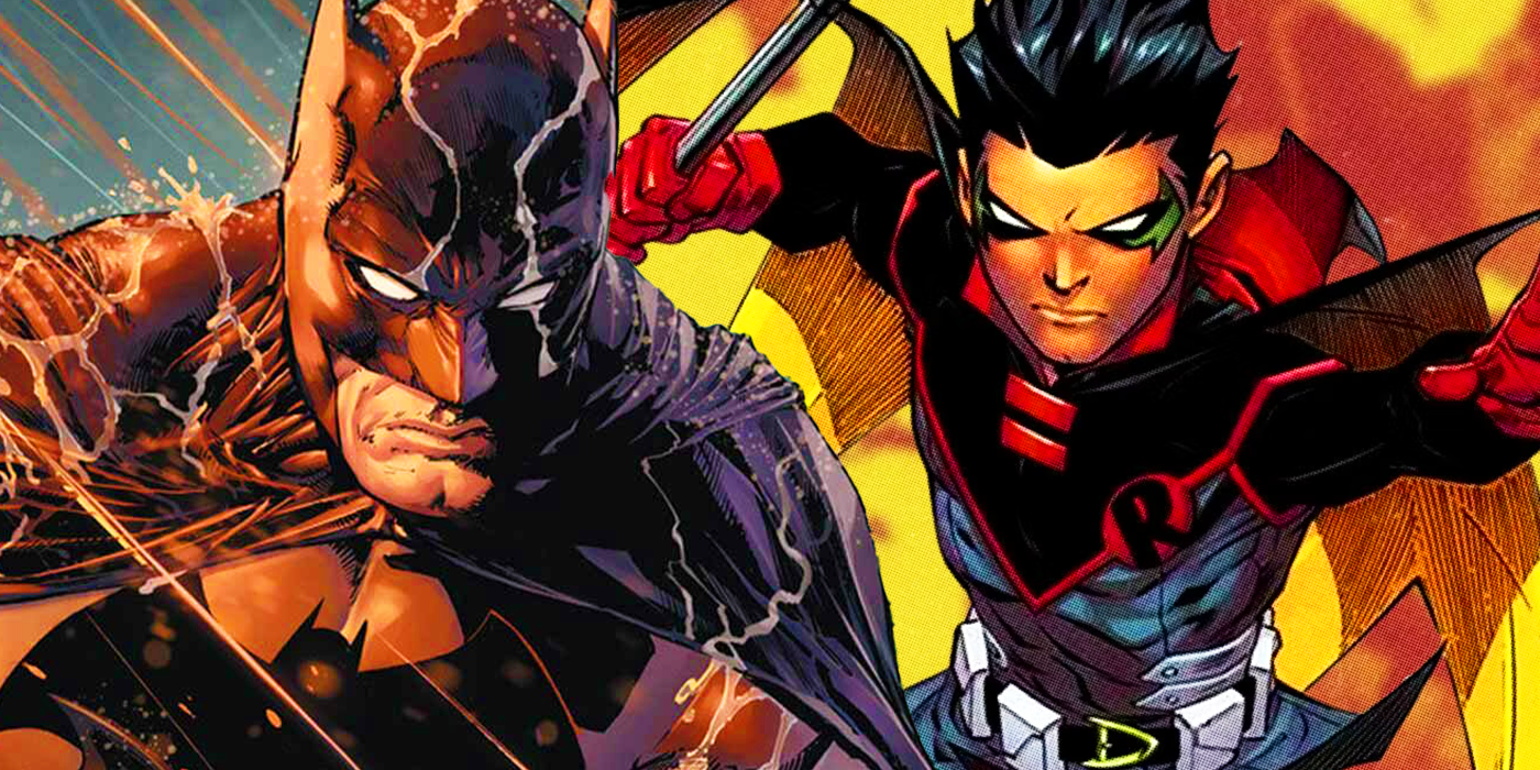 Batman and Damian Wayne's Robin in DC Comics