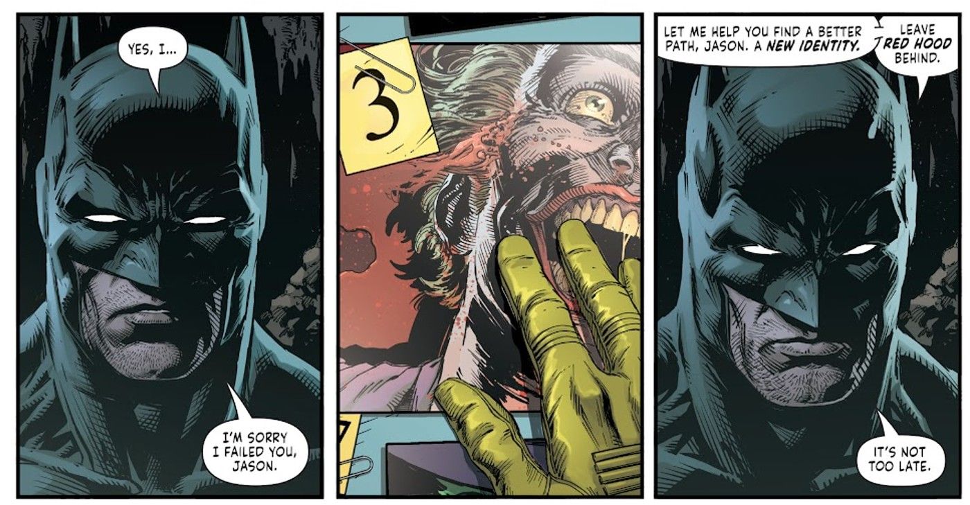 Batman pede a Jason para deixar o Capuz Vermelho para trás
