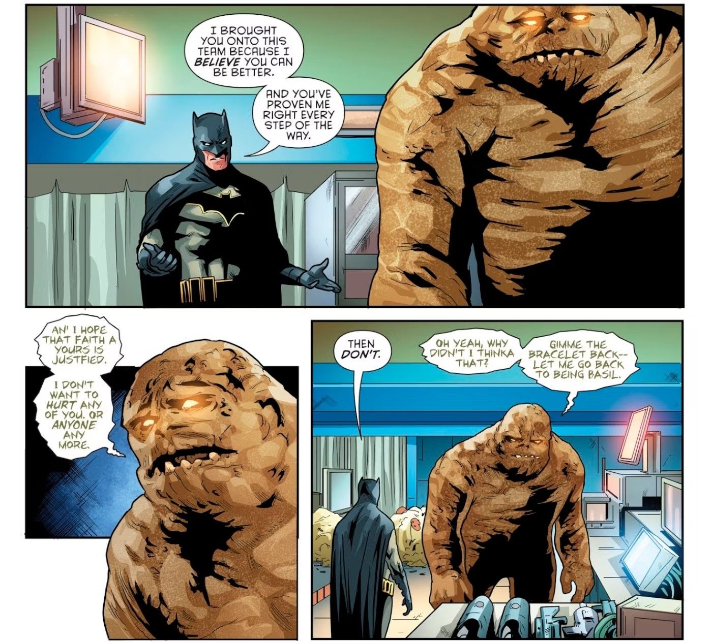 Batman Believes in Clayface