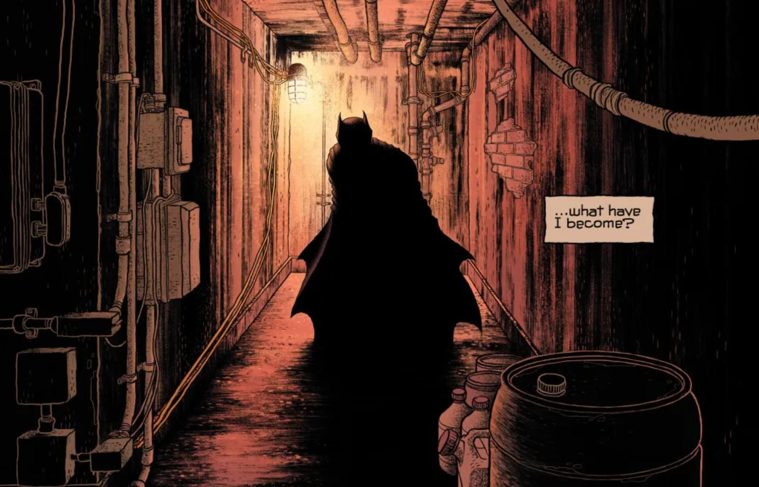 Batman Gargoyle Art 1 DC