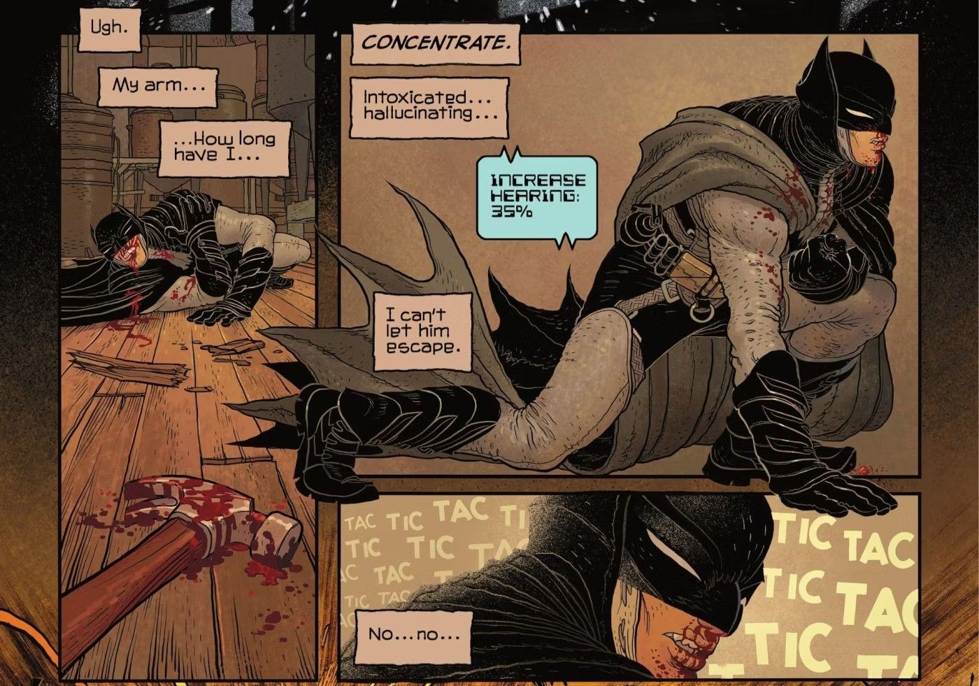 Batman Increases His Hearing Even More