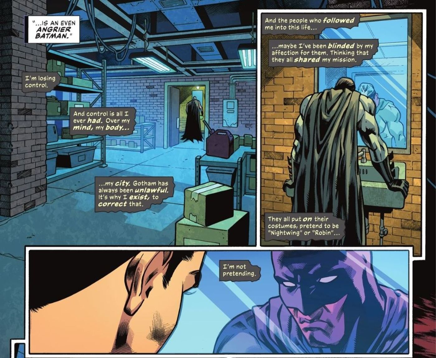 Batman Insults Nightwing DC