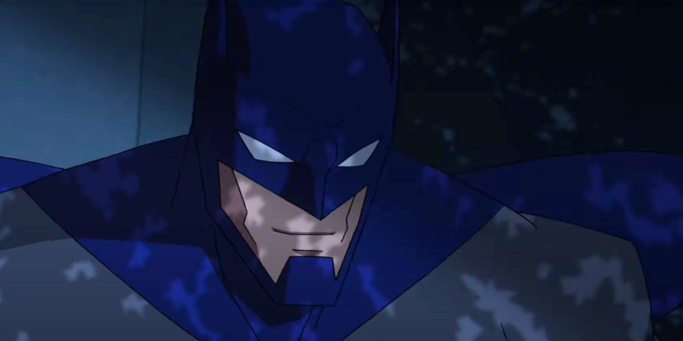Batman smirks in Batman Unlimited