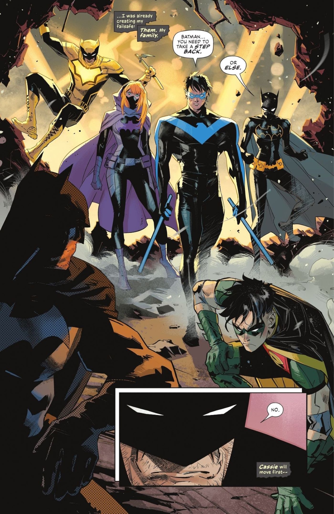 Batman vs Bat-Family