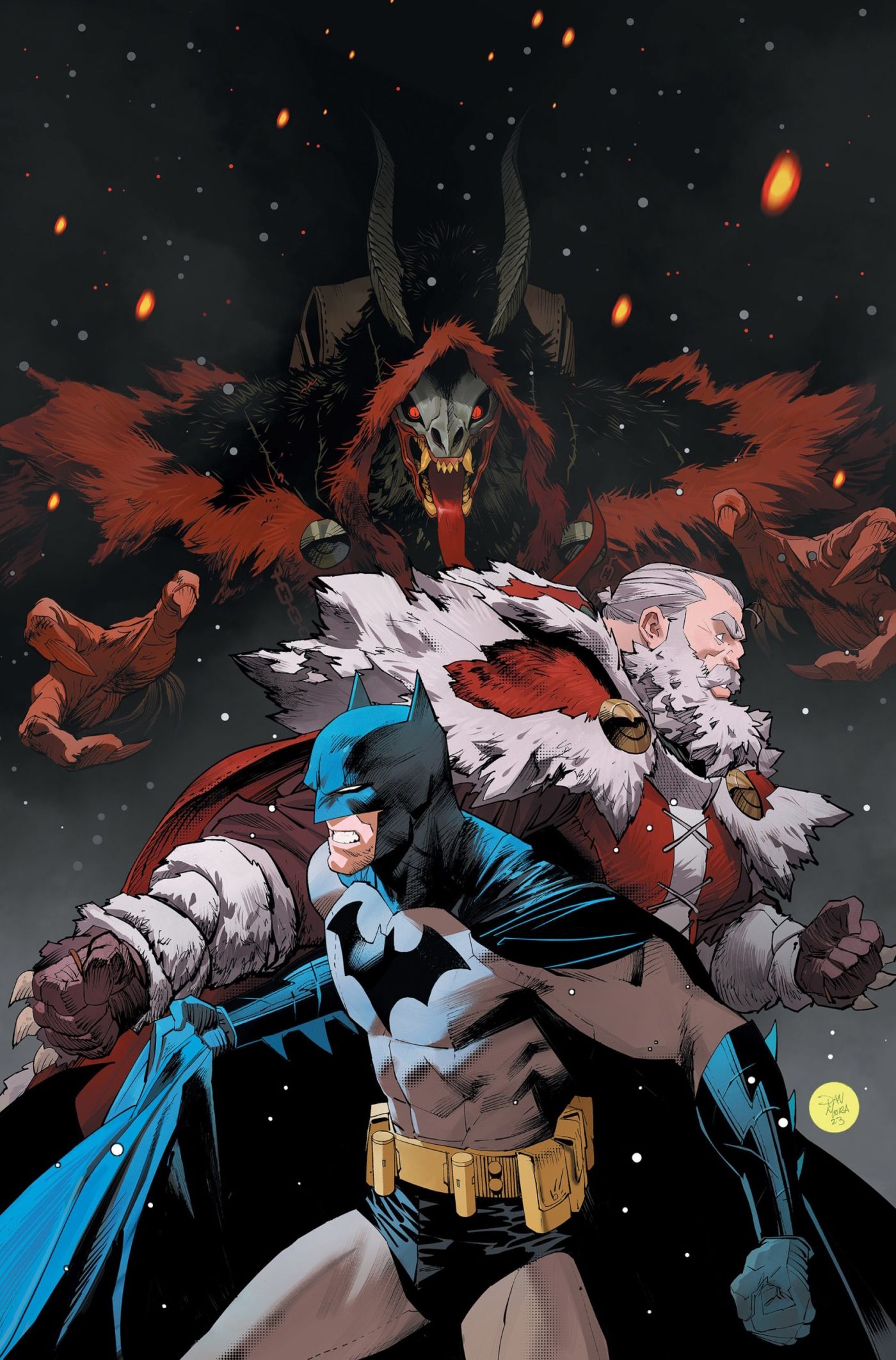 Batman vs Krampus