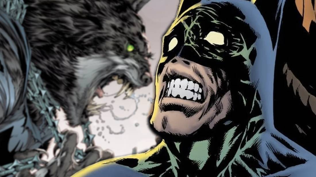 Batman Form Batman's Terrifying Wolf Form Debuts in Beastly New Art