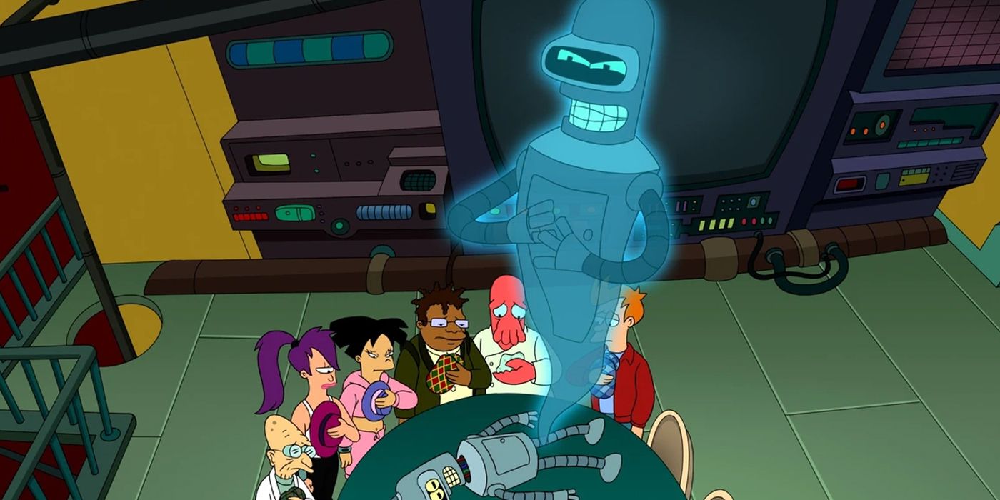 10 Times Bender Died In Futurama (& How)