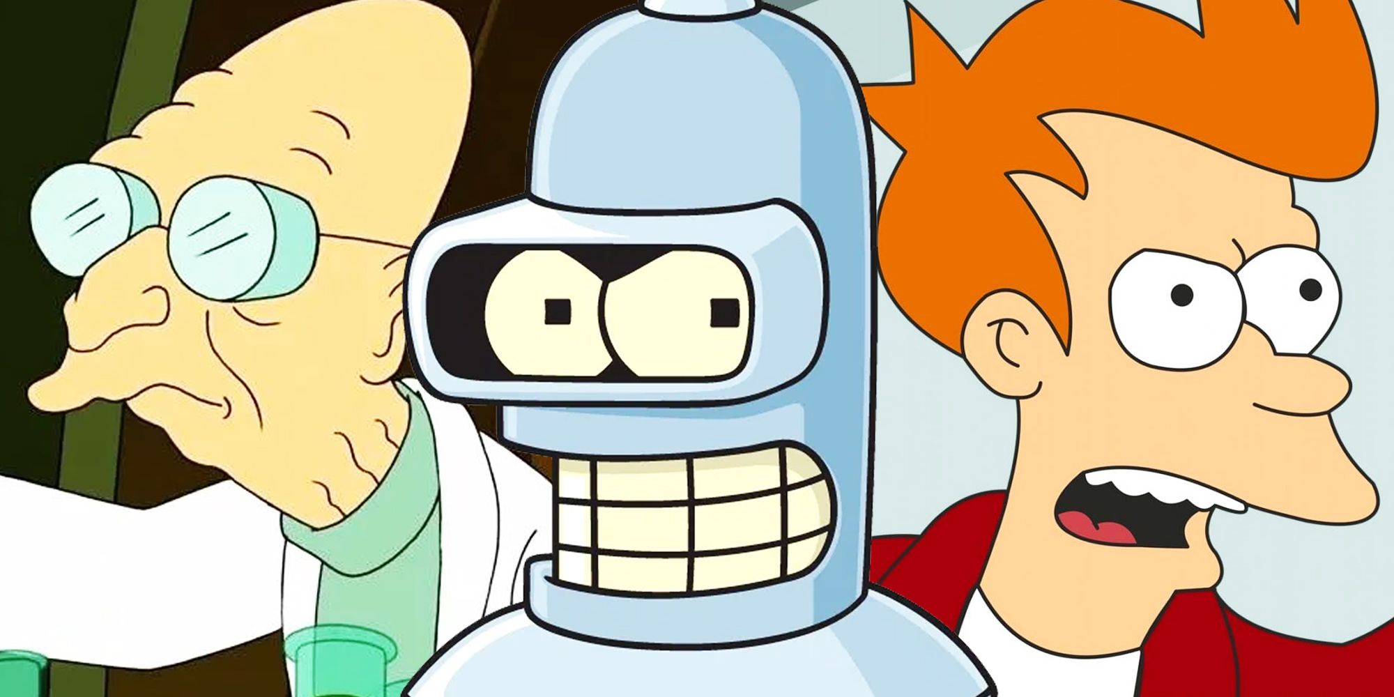 Bender, Farnsworth, and Fry