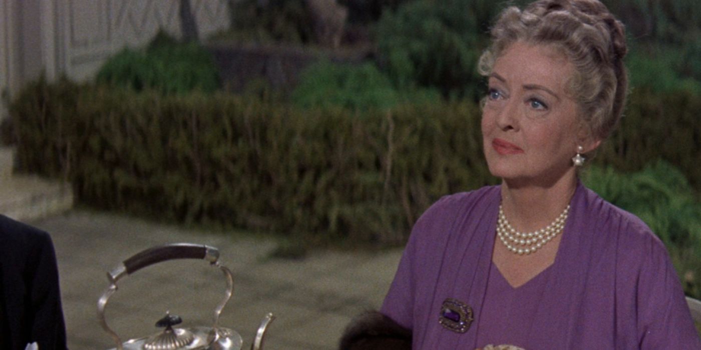 Bette Davis looking sideways in Pocketful of Miracles