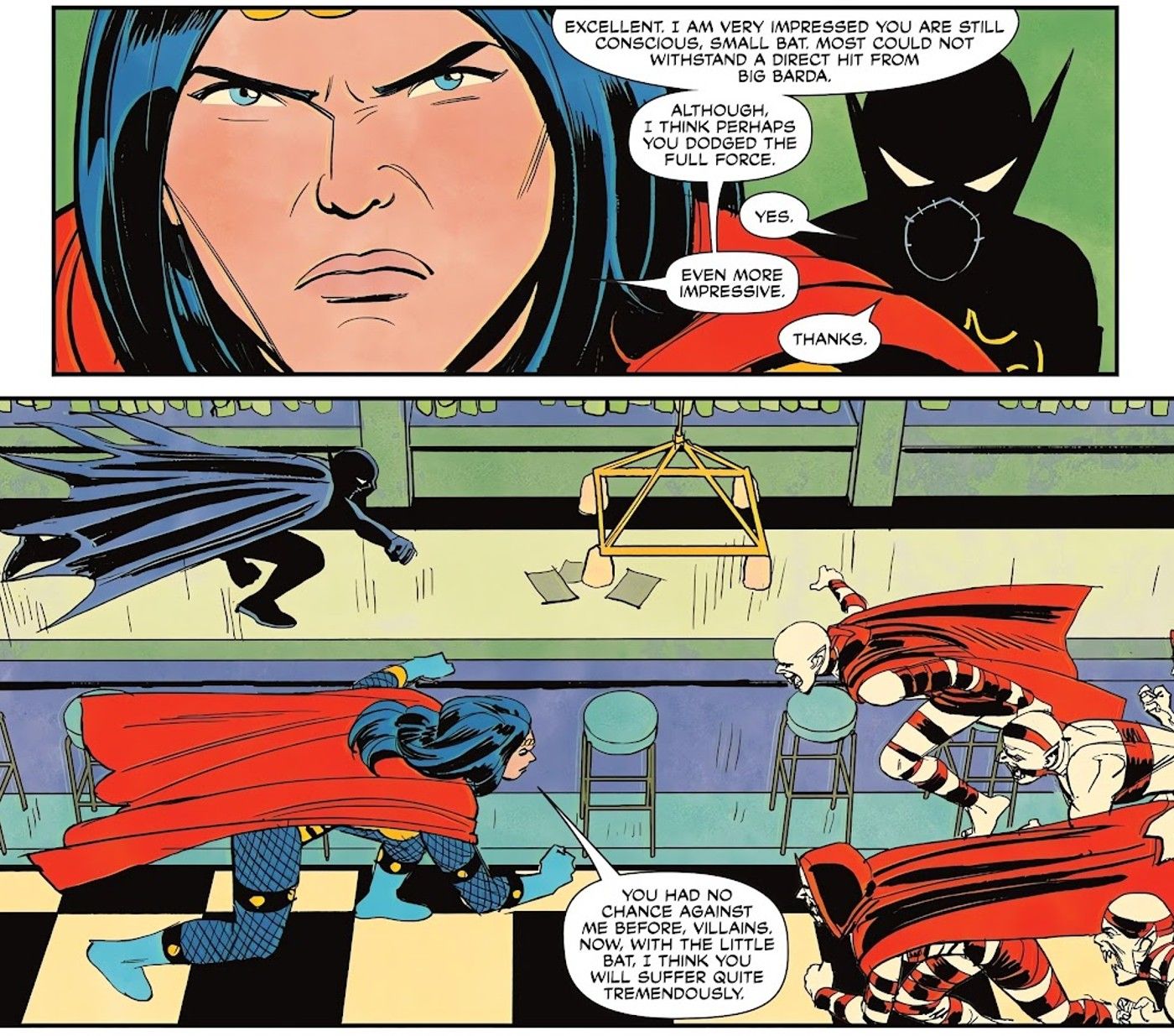 grande barda e batgirl