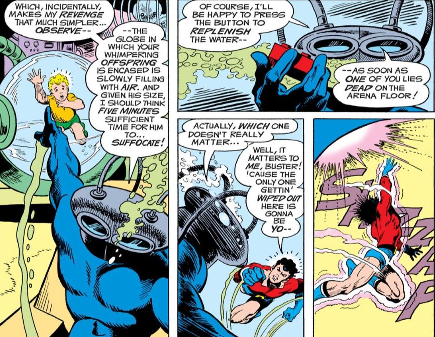 Black Manta Threatens Aquababy DC