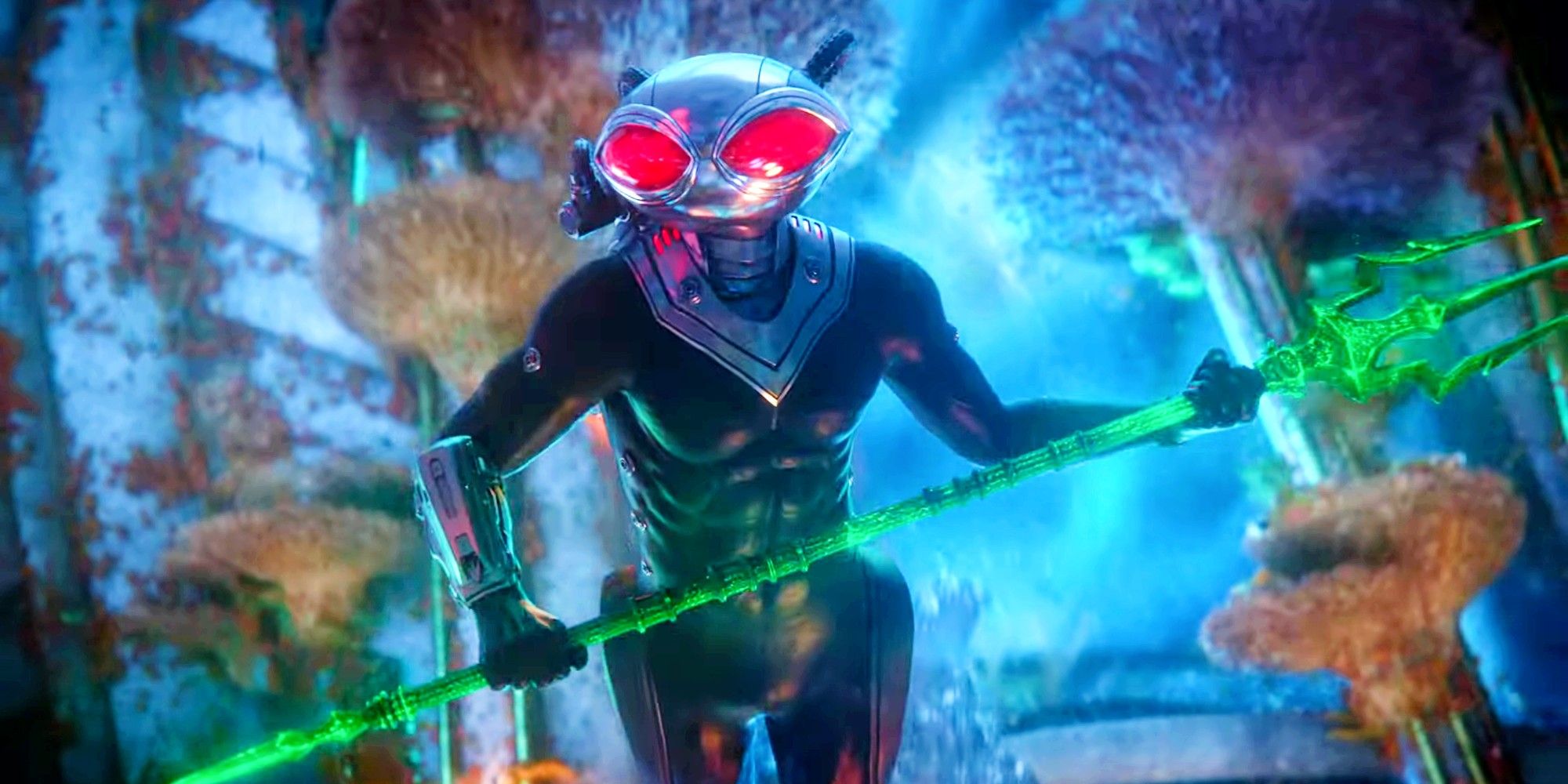 Black Manta With The Black Trident in Aquaman and the Lost Kingdom
