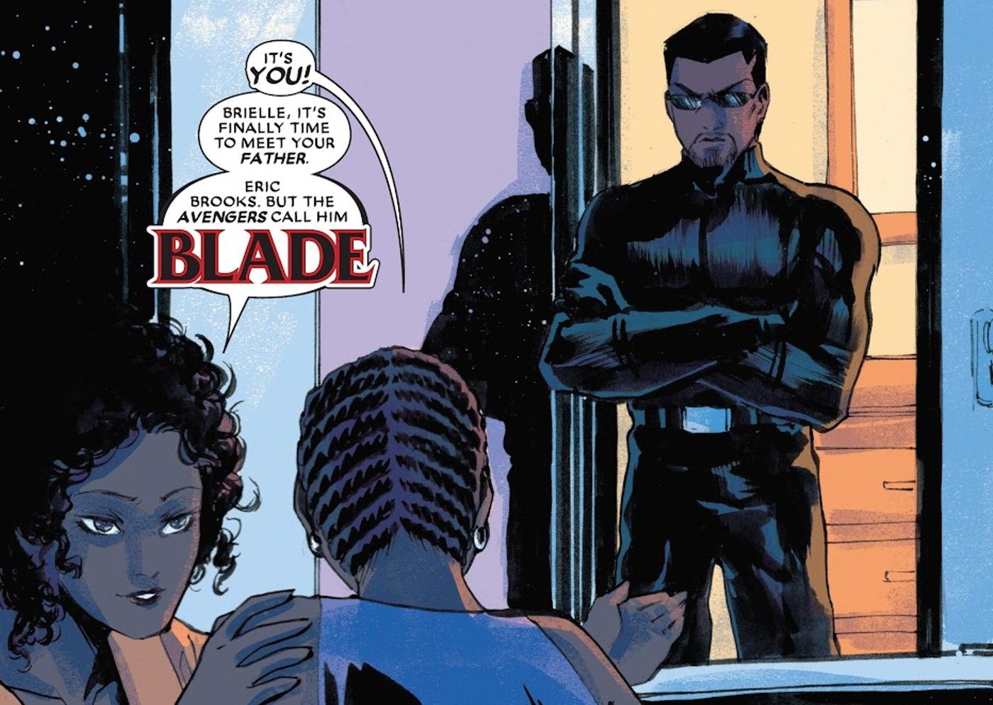 Bloodline Meets Her Father Blade