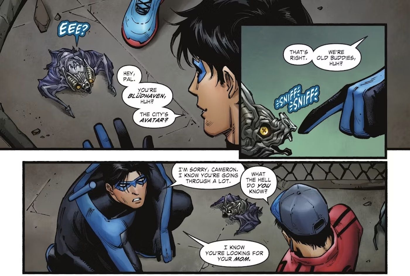 Bludhaven loves Nightwing