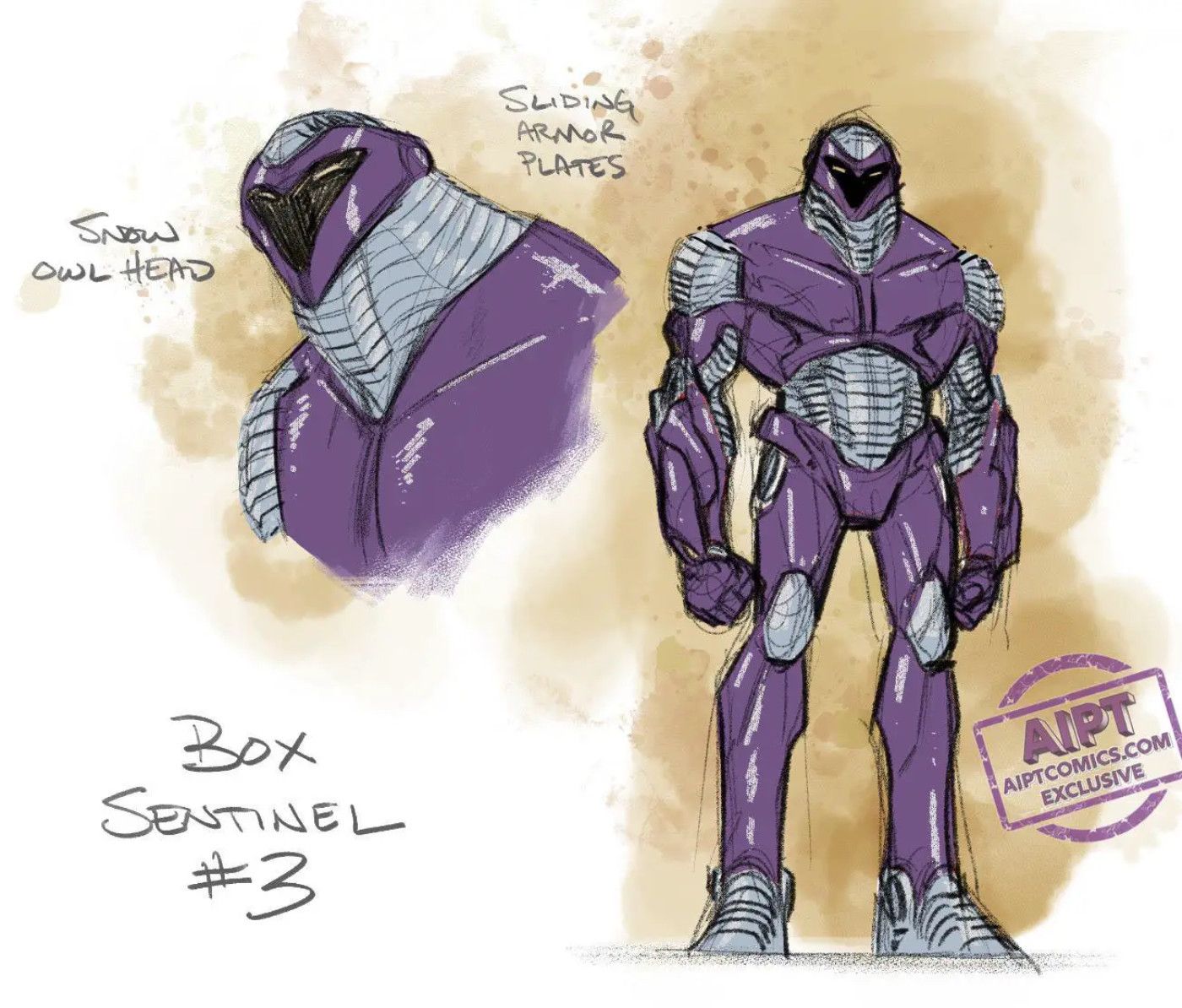 Box Sentinel Snowy Owl 1