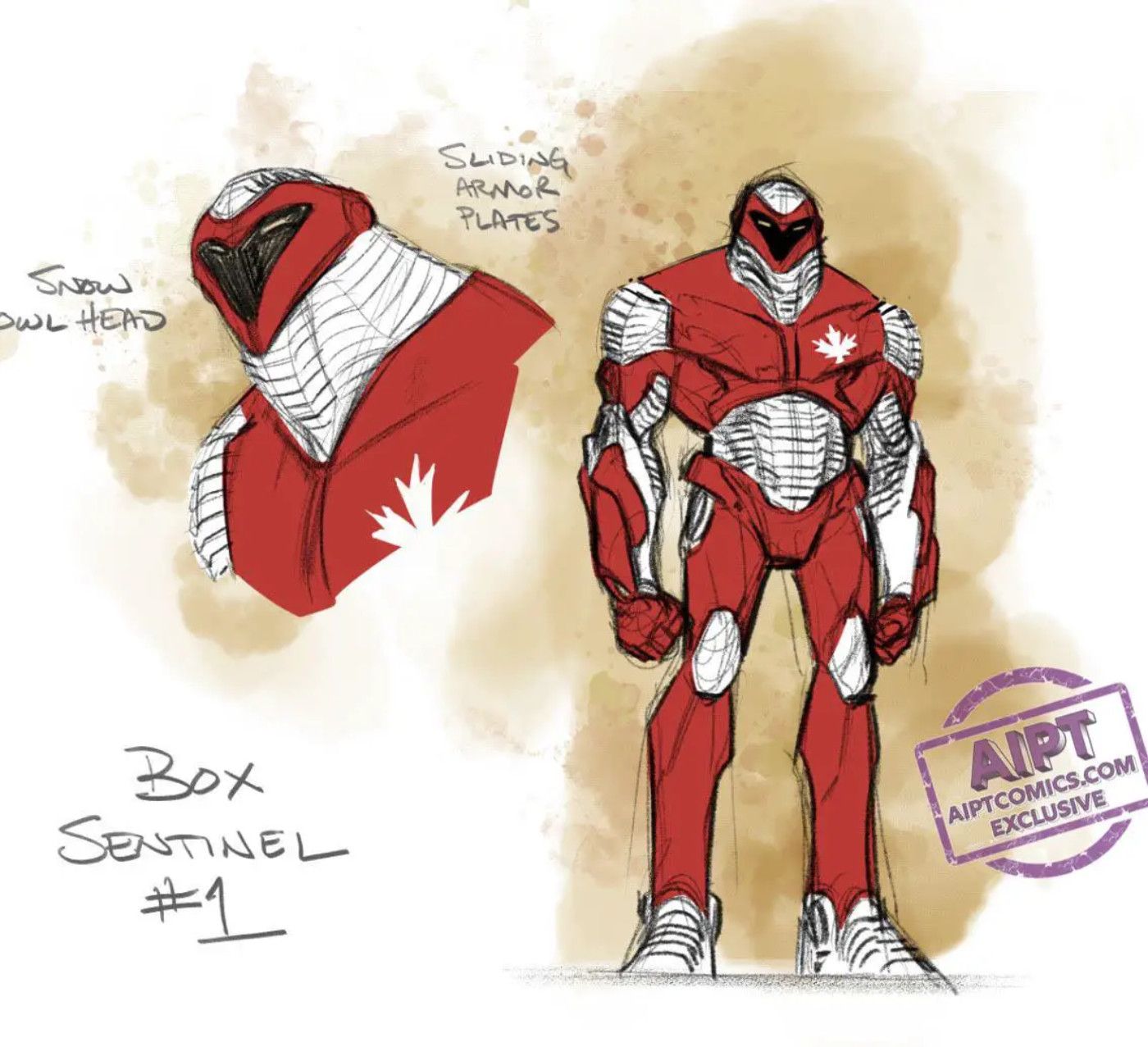 Box Sentinel Snowy Owl 2