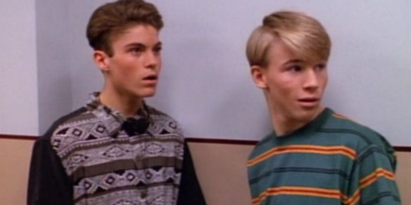 Brian and Scott on Beverly Hills 90210.
