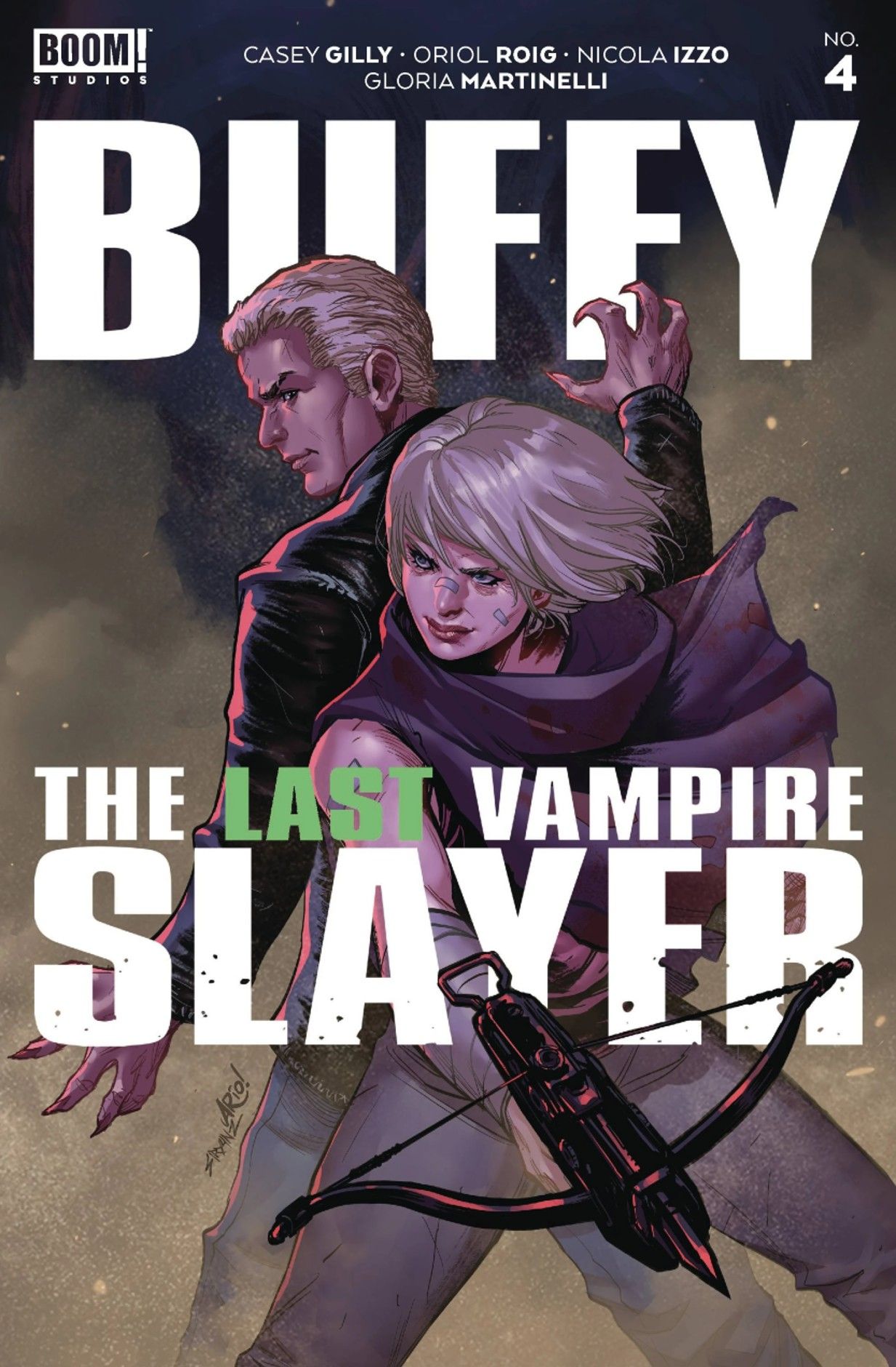 buffy: the last vampire slayer #4 cover
