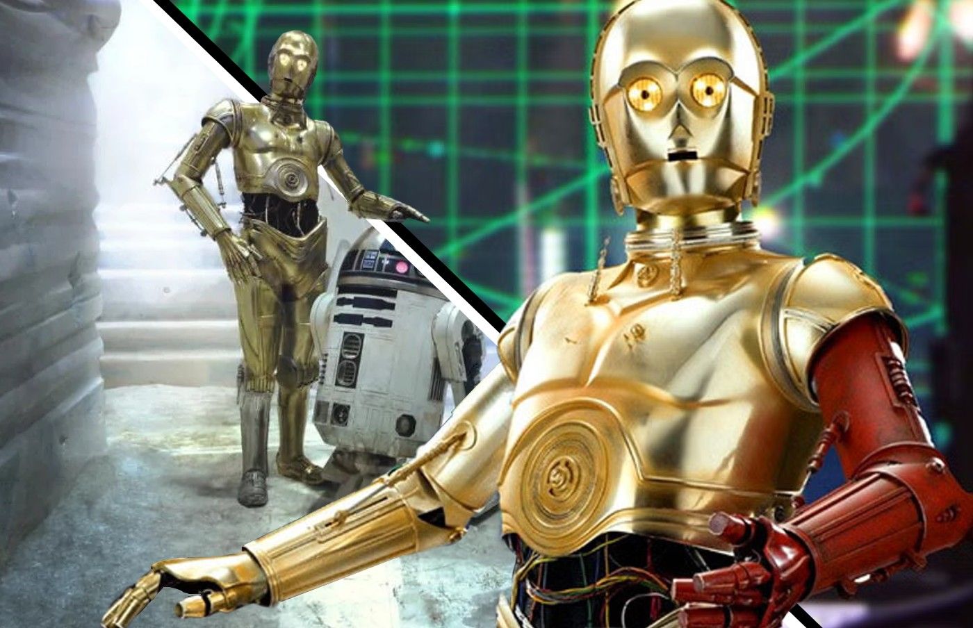 C-3PO ARM AND LEG STAR WARS 1