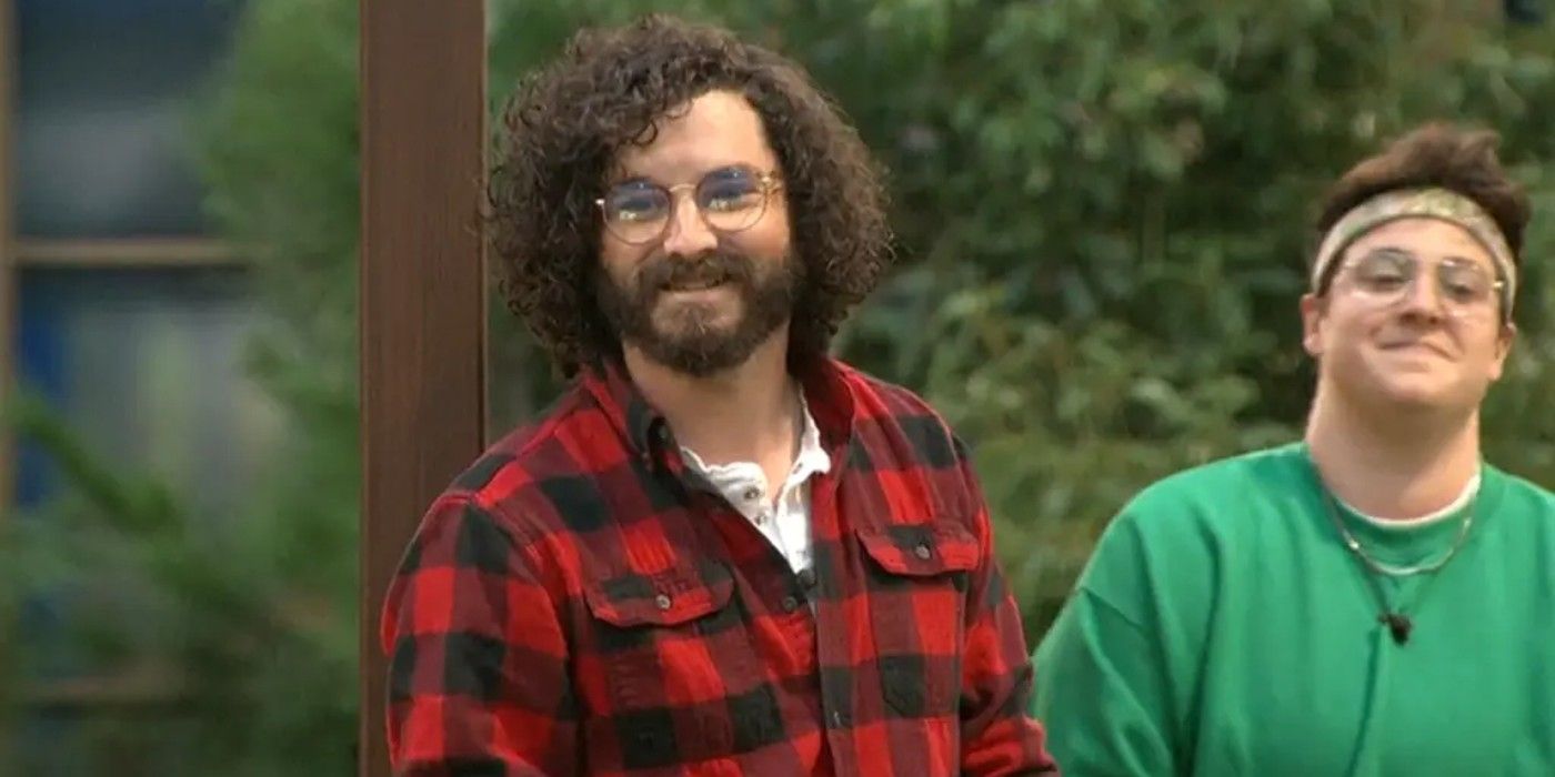 Cameron Hardin Smiling After HOH Win