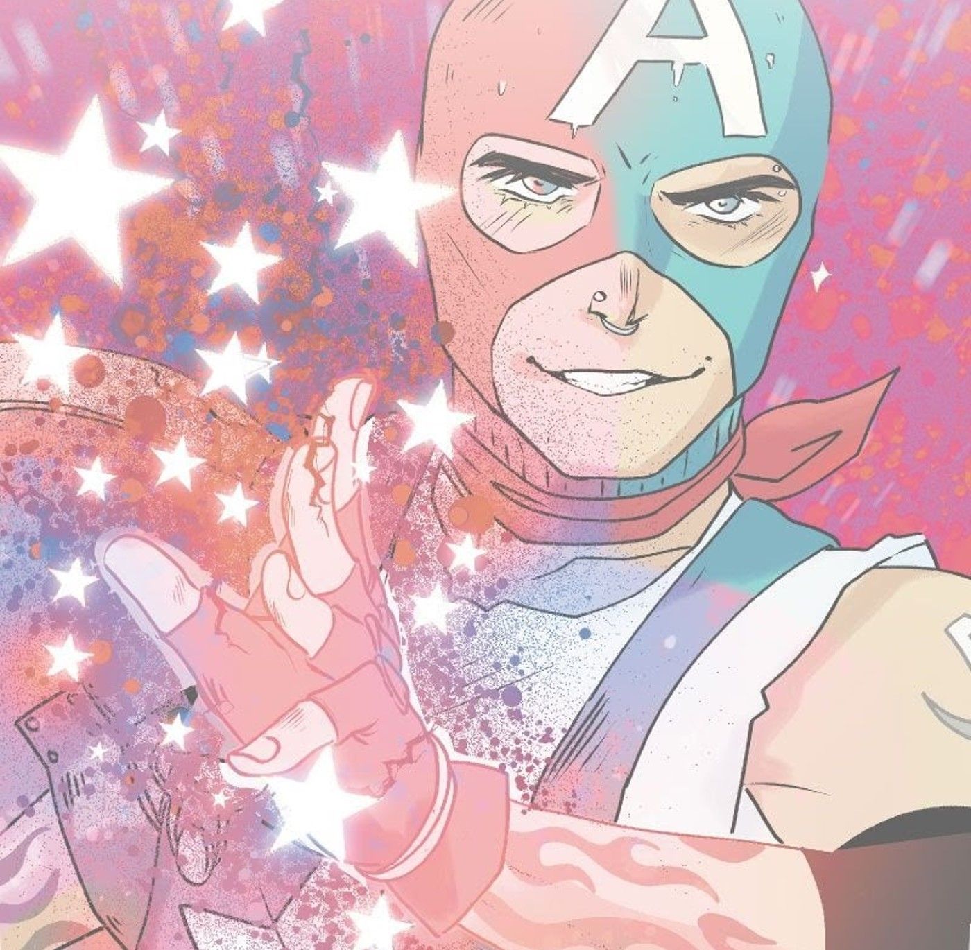 captain america Aaron Fischer powers