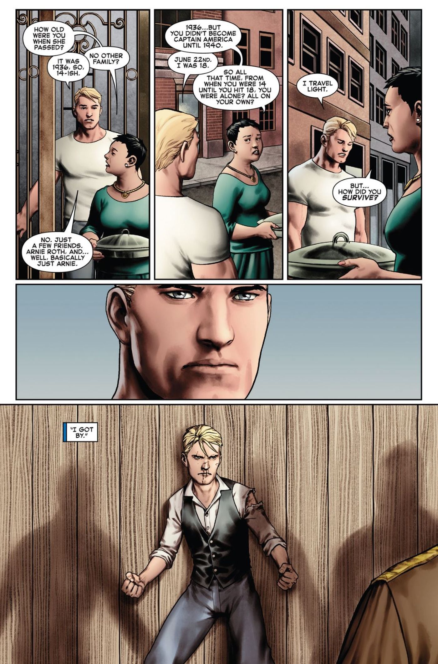 Captain America Gets By Marvel