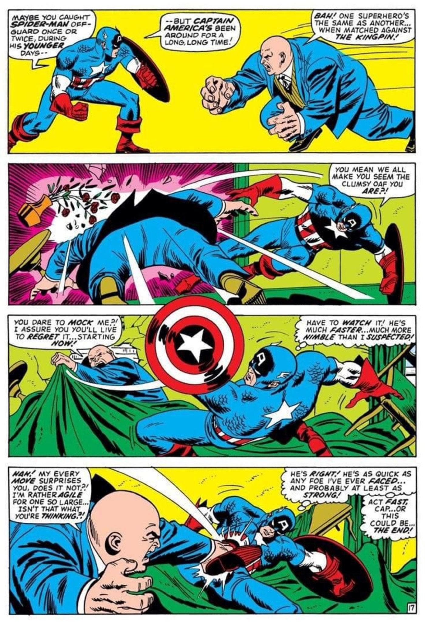 Captain America Kingpin Best Fighter CA #147 page excerpt
