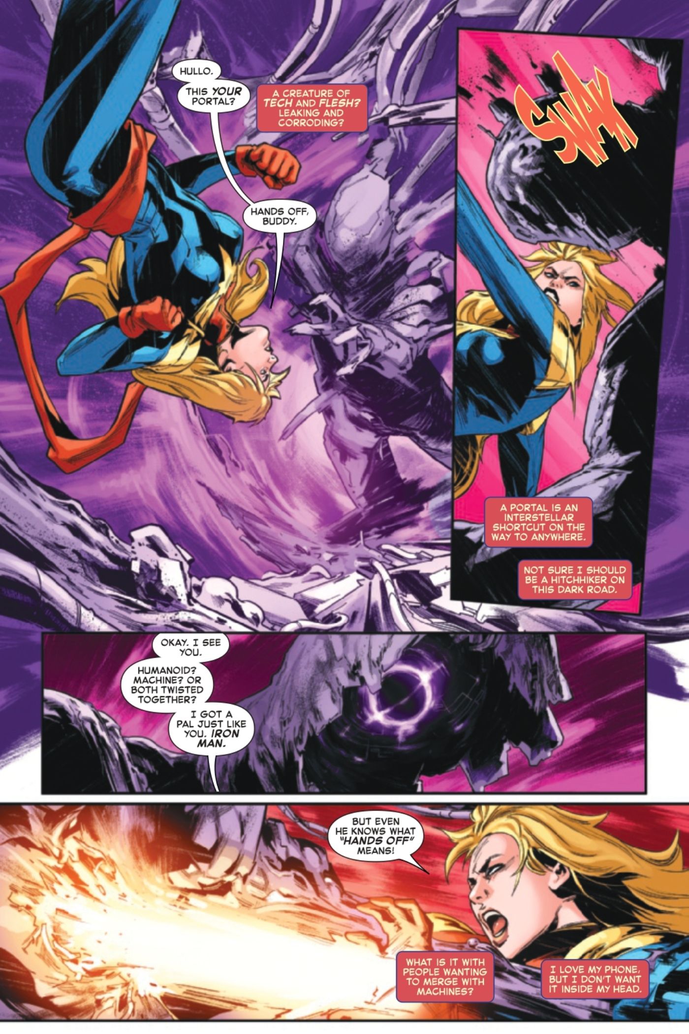 Captain Marvel Dark Tempest 3 Preview Page 3