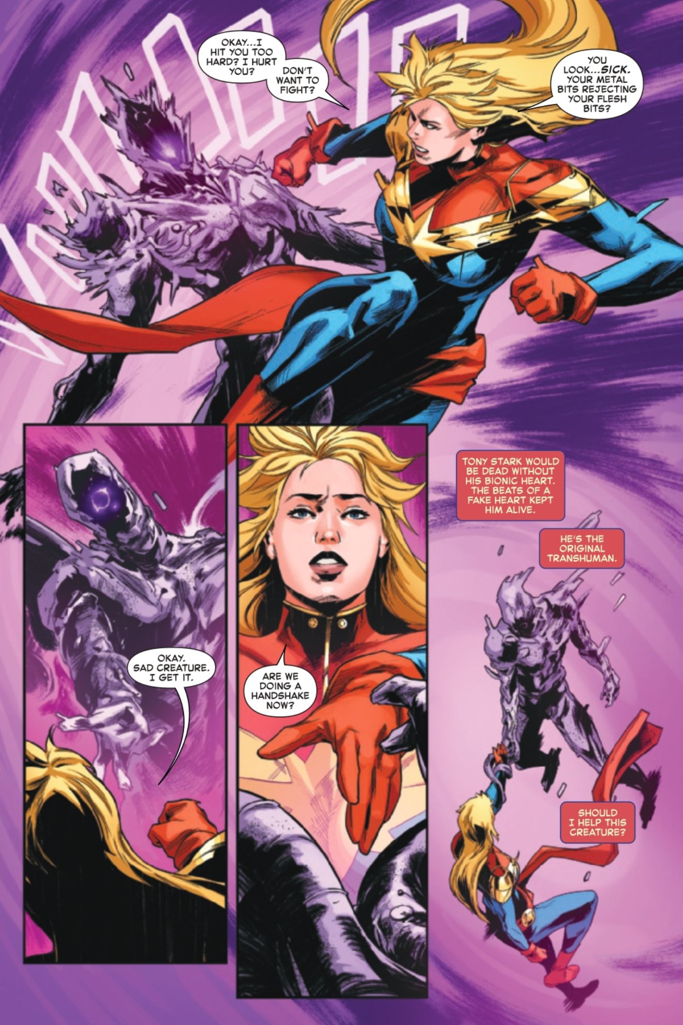 Captain Marvel Dark Tempest 3 Preview Page 4