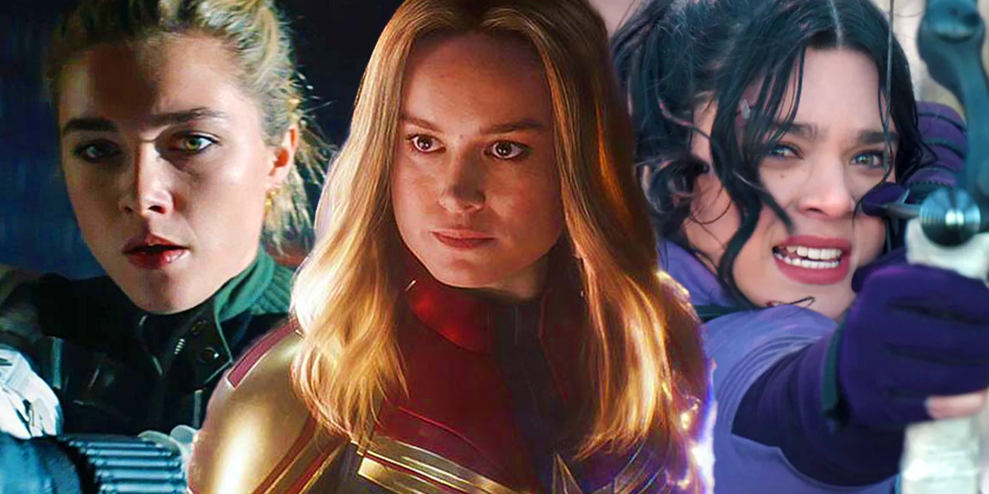 Captain Marvel, Yelena Belova and Kate Bishop in the MCU