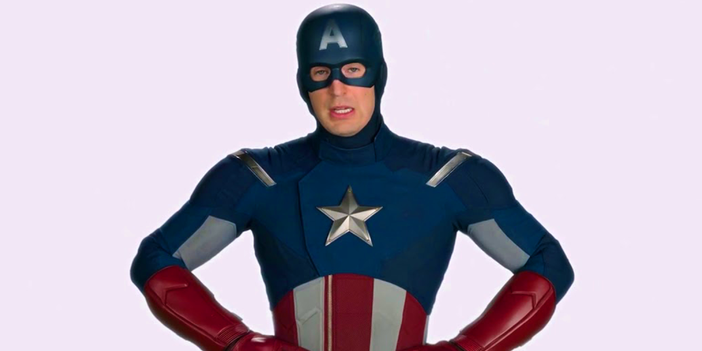 Chris Evans as Steve Rogers in Spider-Man Homecoming