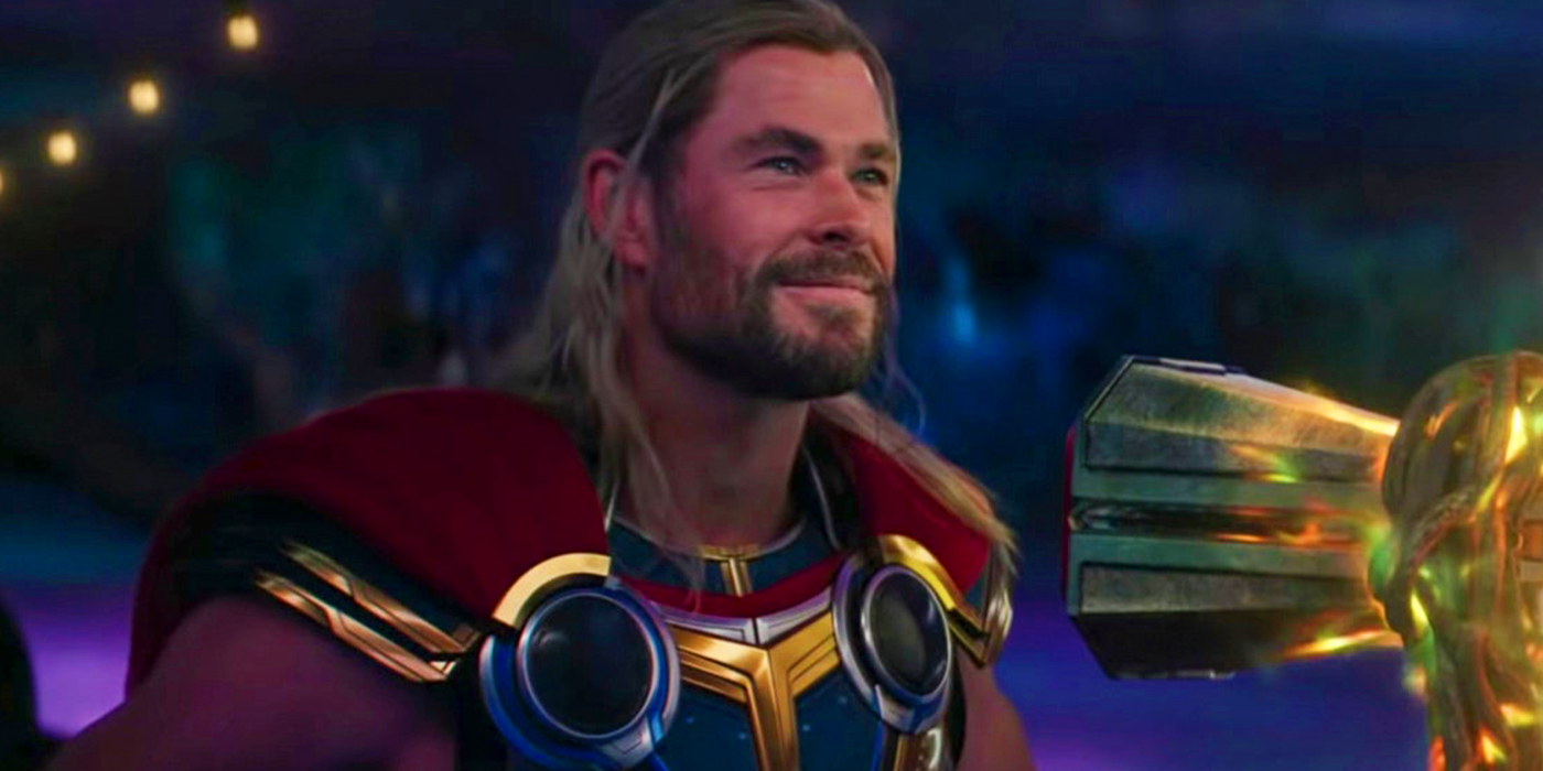 Chris Hemsworth as Thor in 2022&rsquo;s Thor Love and Thunder