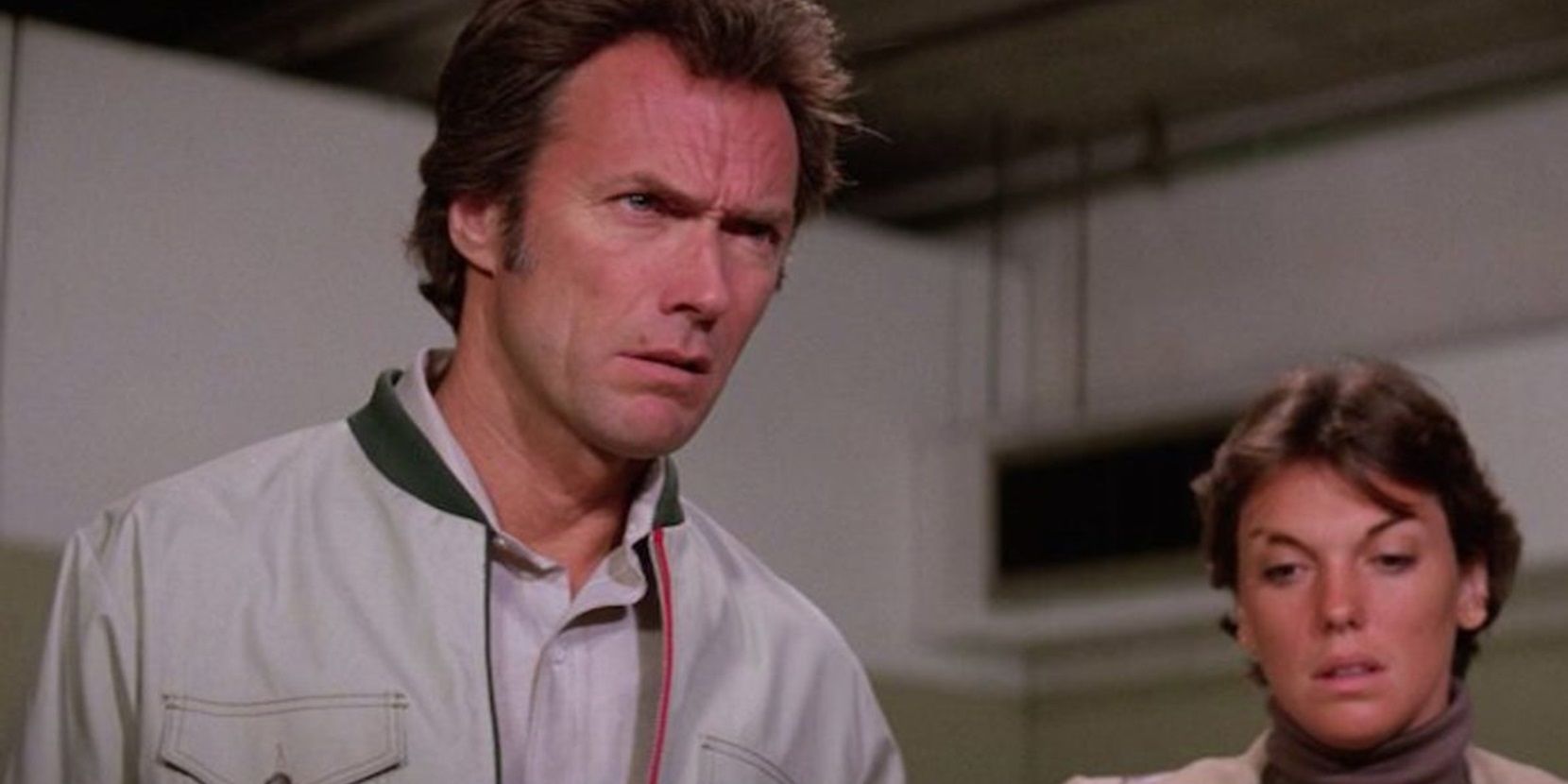 Clint Eastwood with Tyne Daly in The Enforcer