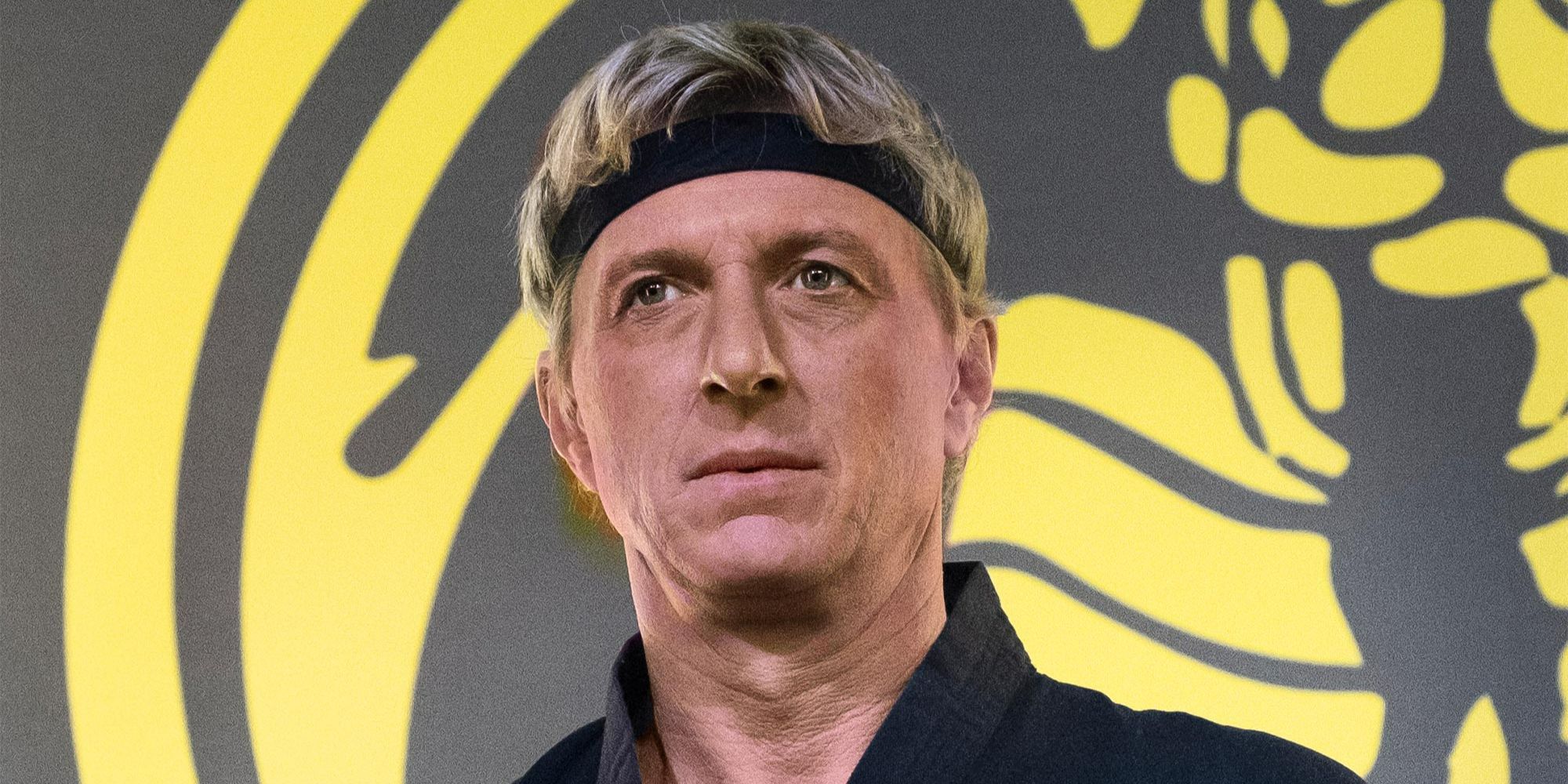 A close-up image of Johnny's head in Cobra Kai