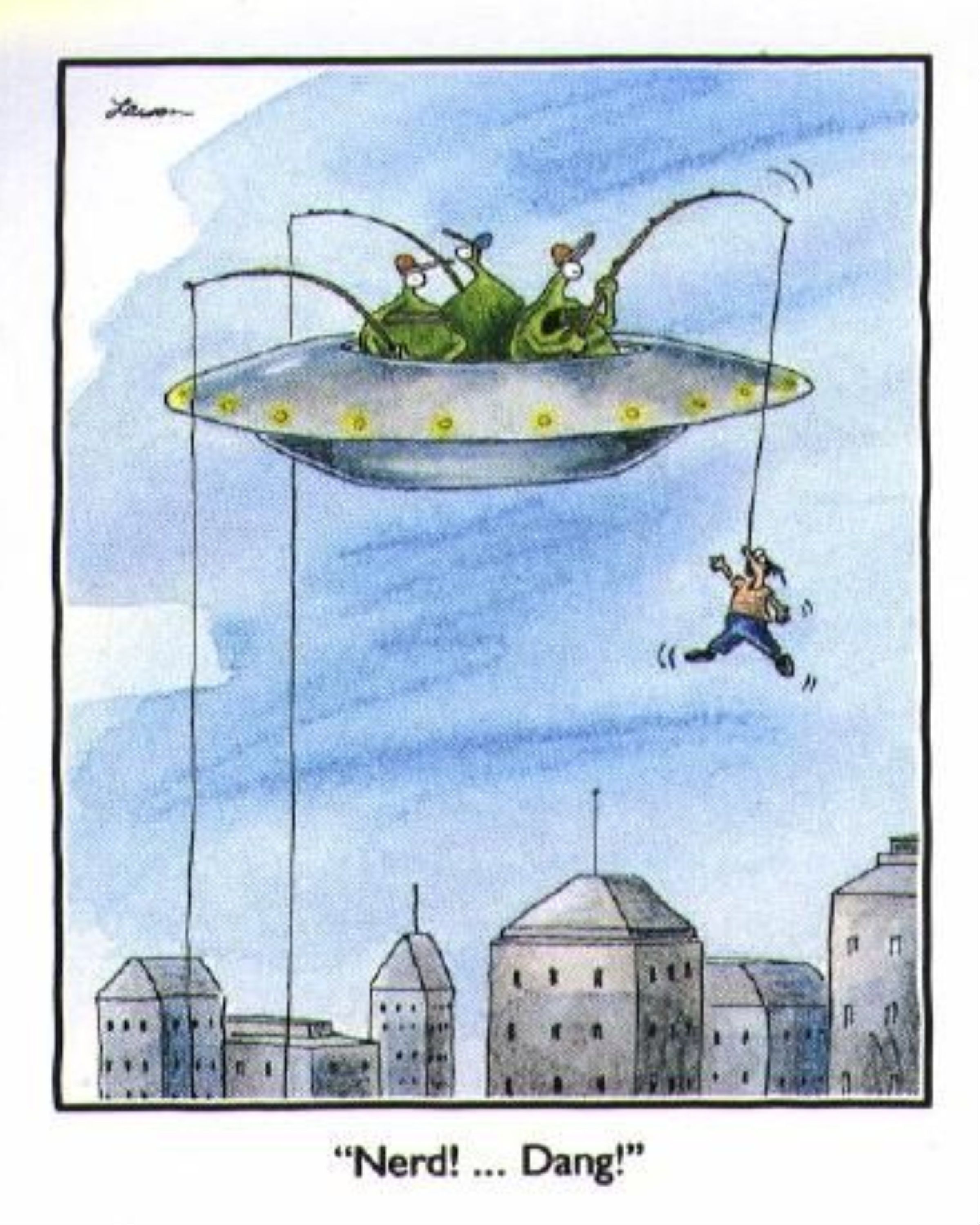 Far Side alien comic