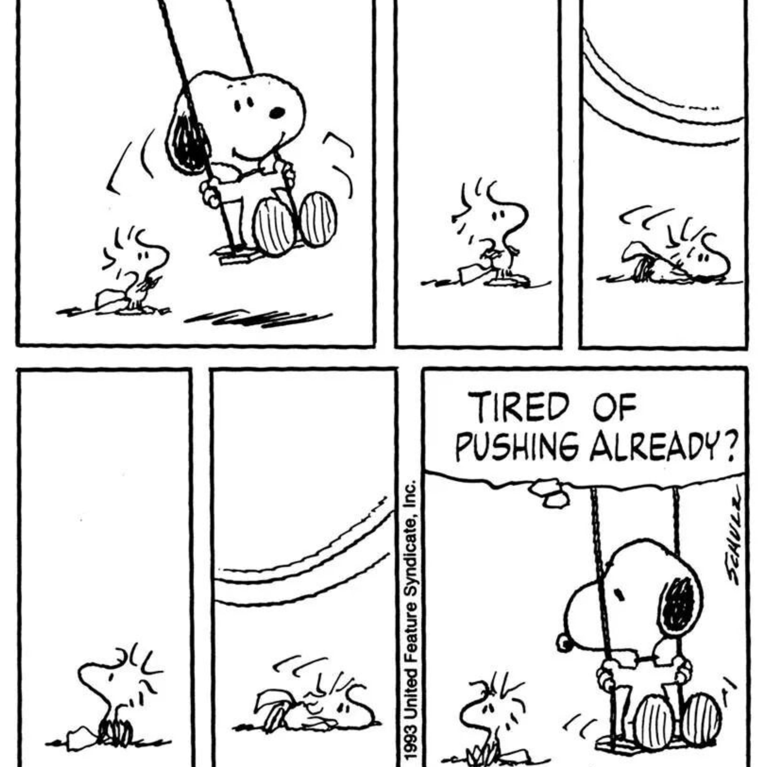 Snoopy and Woodstock