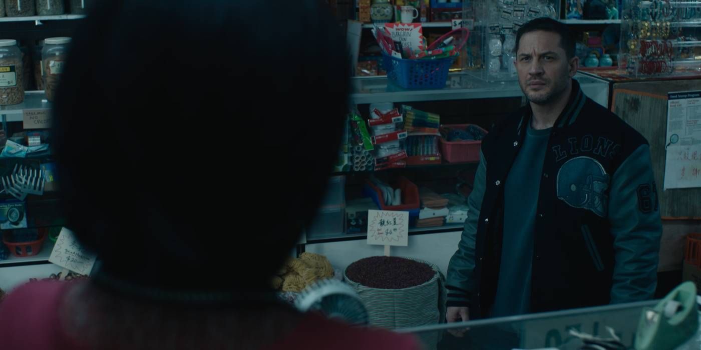 Convenience store scene in Venom Let There Be Carnage