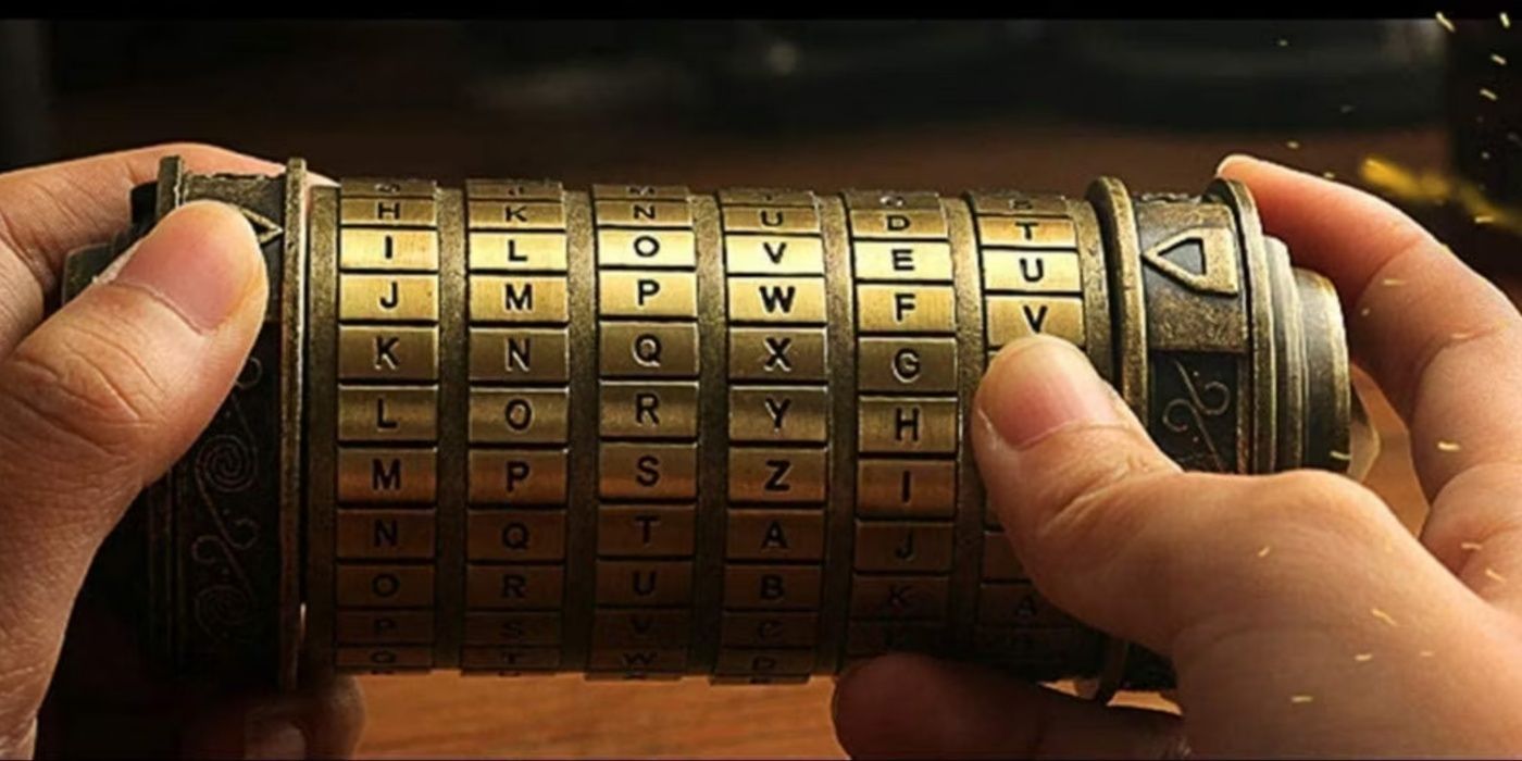 Cryptex Da Vinci Code Mini Cryptex Lock Puzzle Box