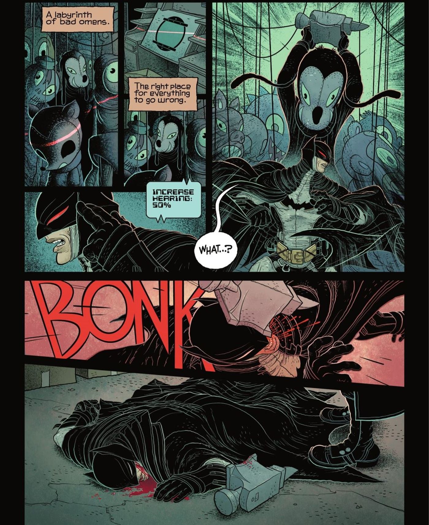 Crytoon Attacks Batman DC