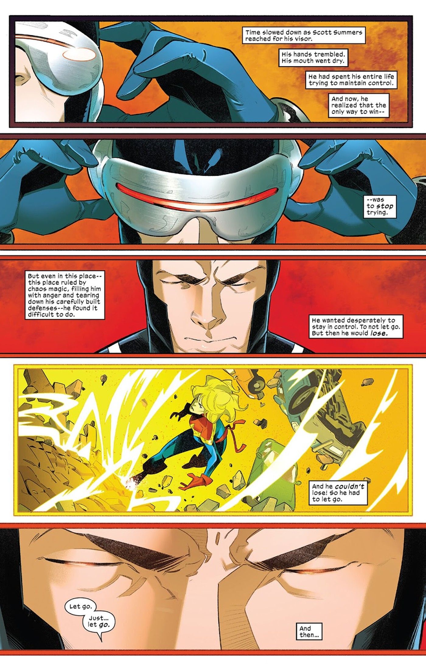 Cyclops lets go vs Captain Marvel-1