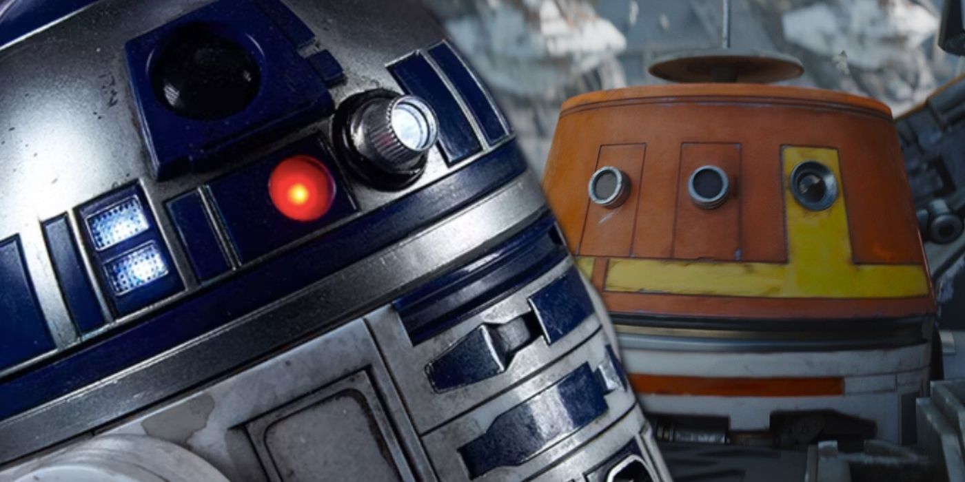 R2-D2 and Chopper.
