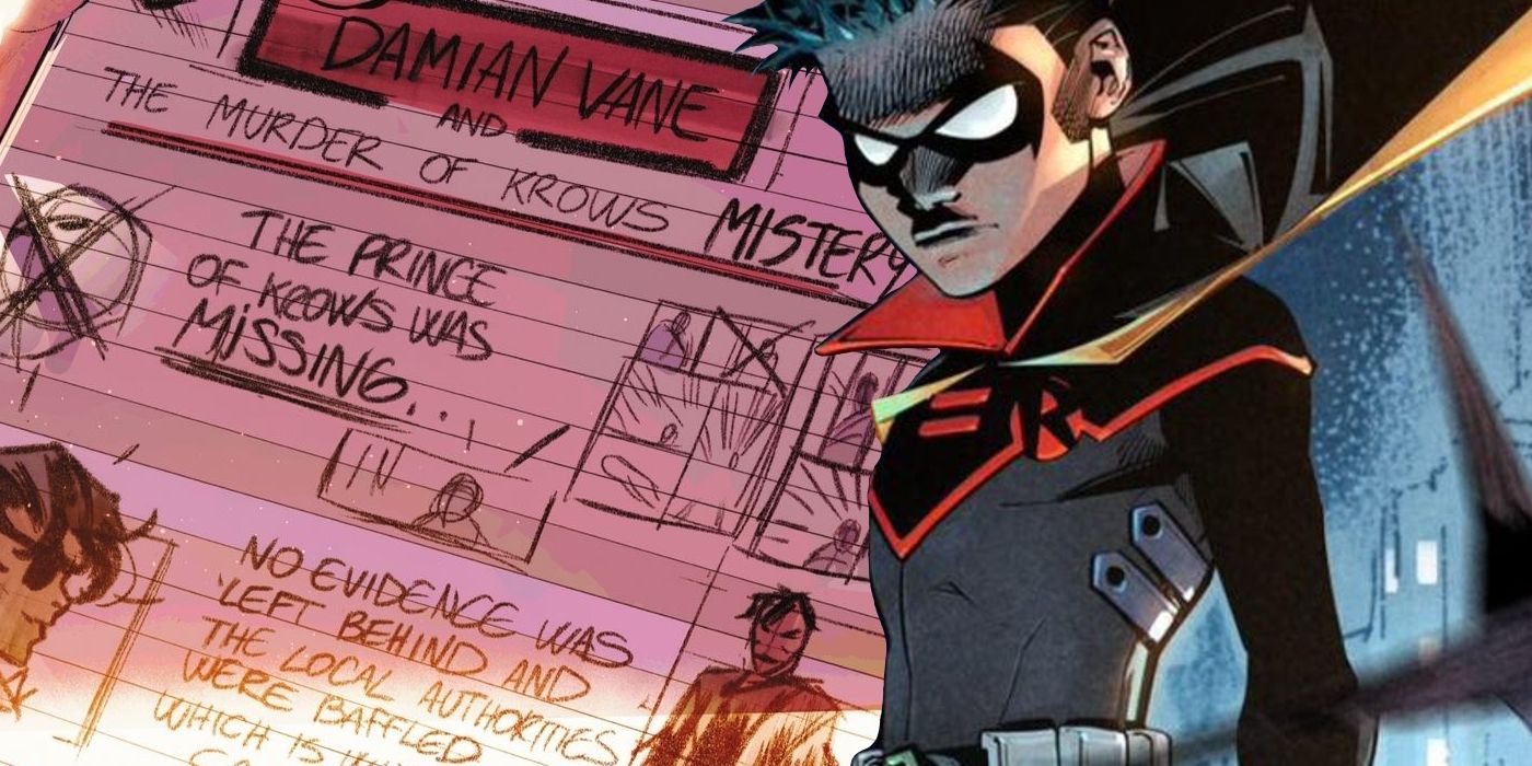 Damian and Homemade Manga DC
