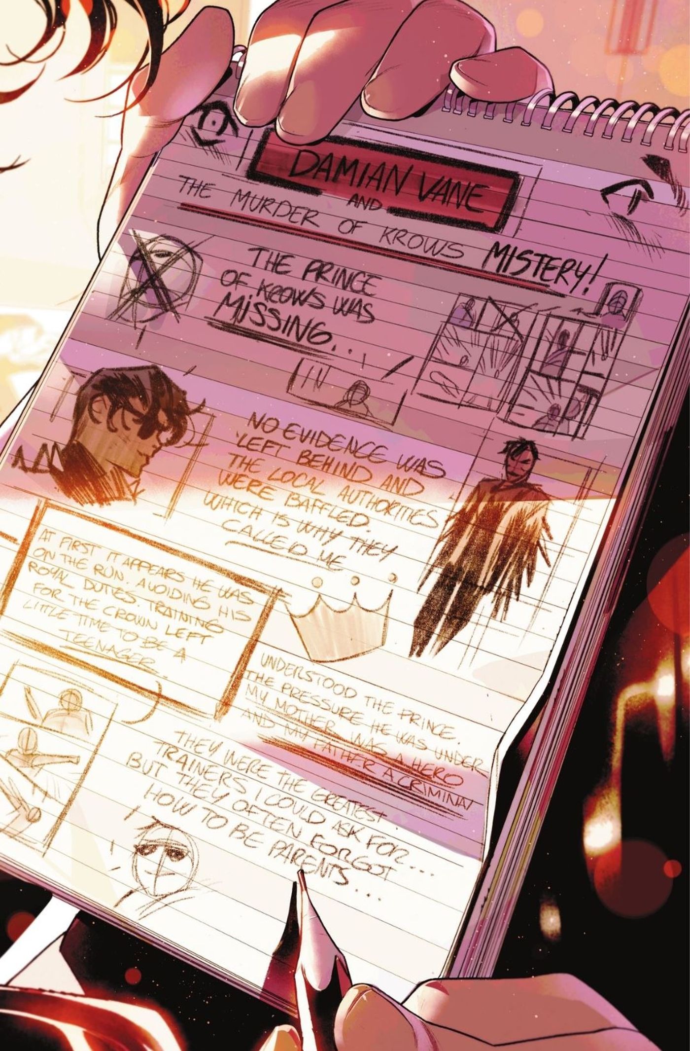 Damian Wayne Manga Art DC