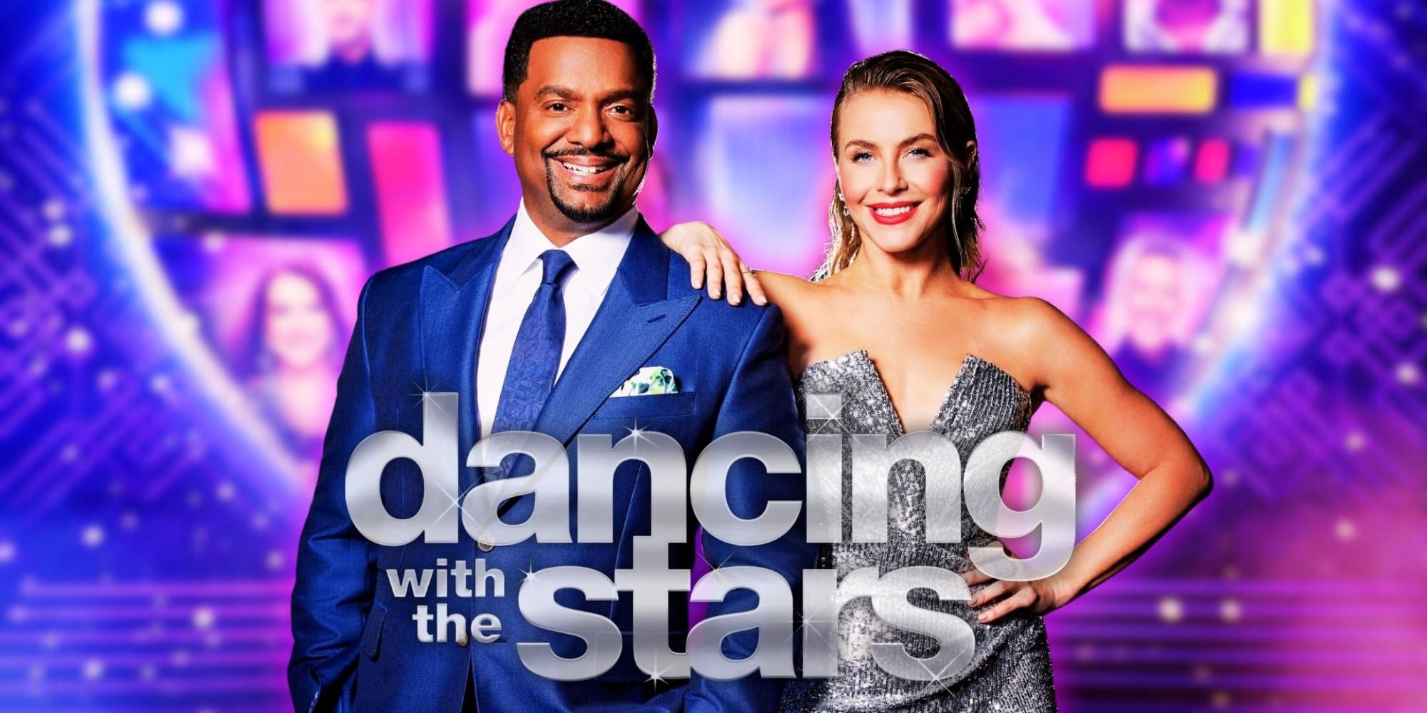Alfonso Ribeiro with Julianne Hough who will be co-hosting Dancing With The Stars Season 32