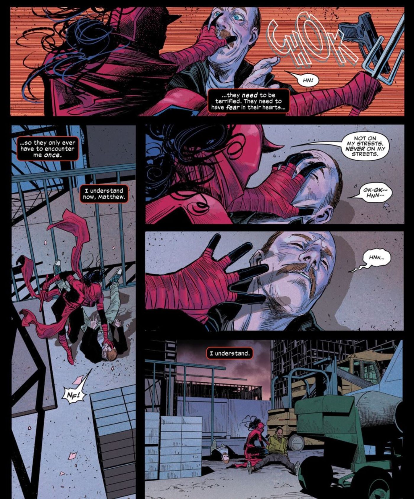 Daredevil Fear Effectiveness Marvel