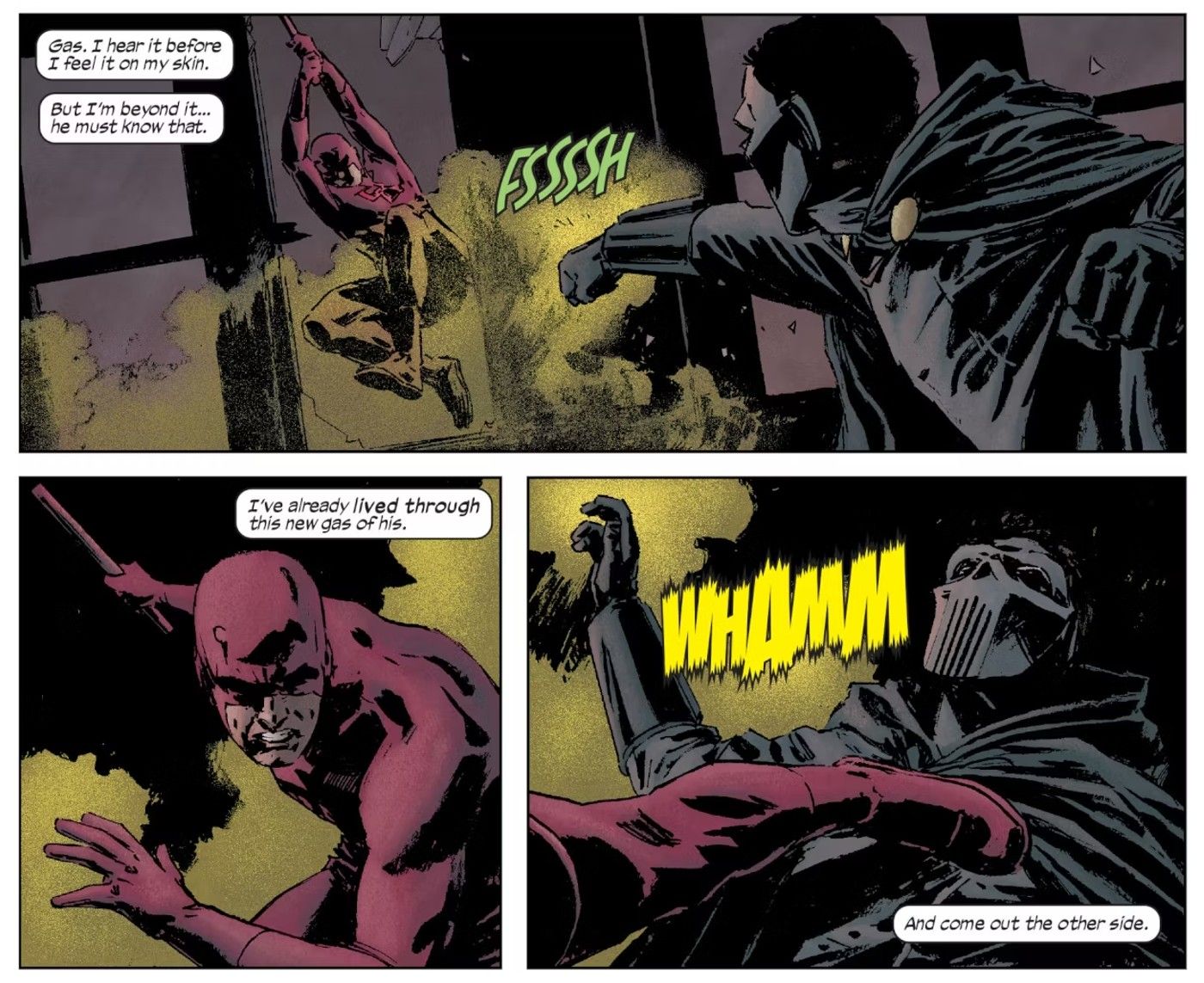 Daredevil Is Hit with Fear Gas