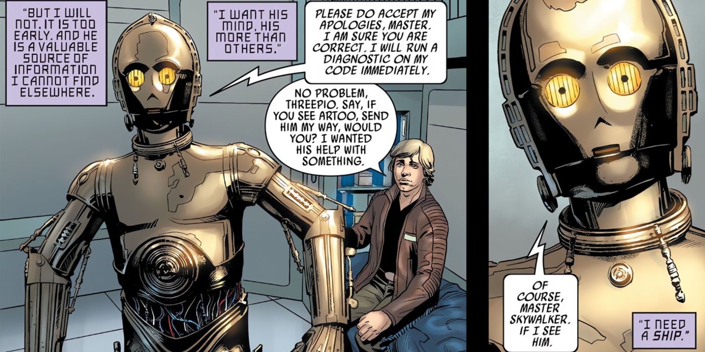 The Scourge plotting to possess Luke Skywalker.