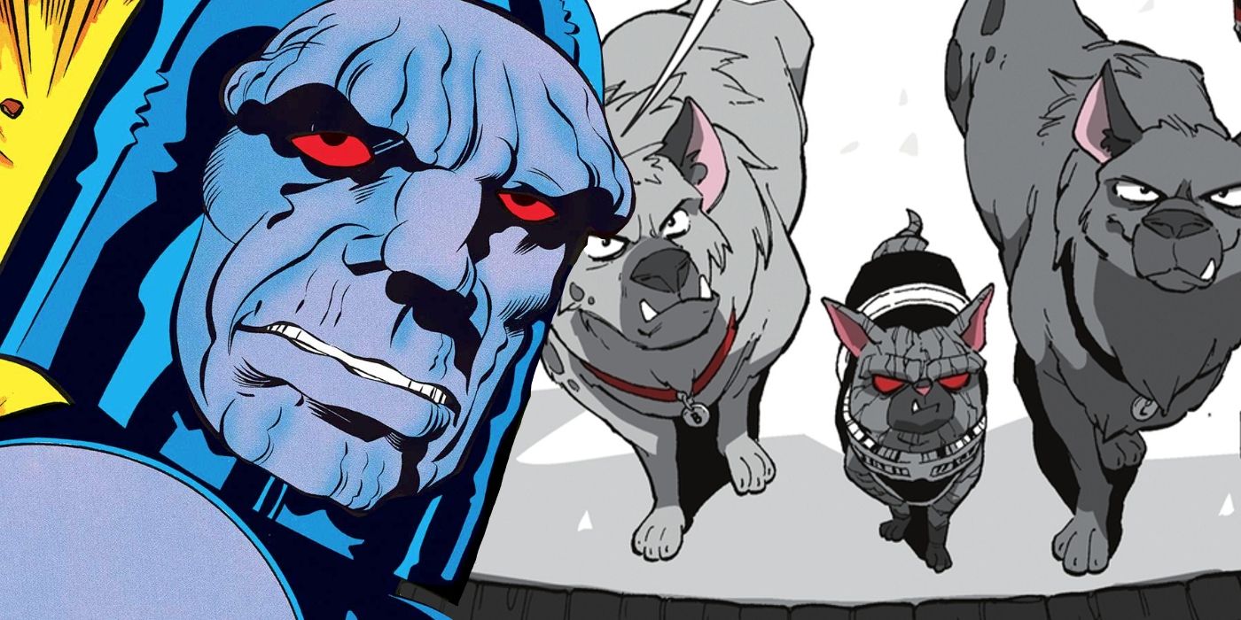 Darkseid and Barkseid DC