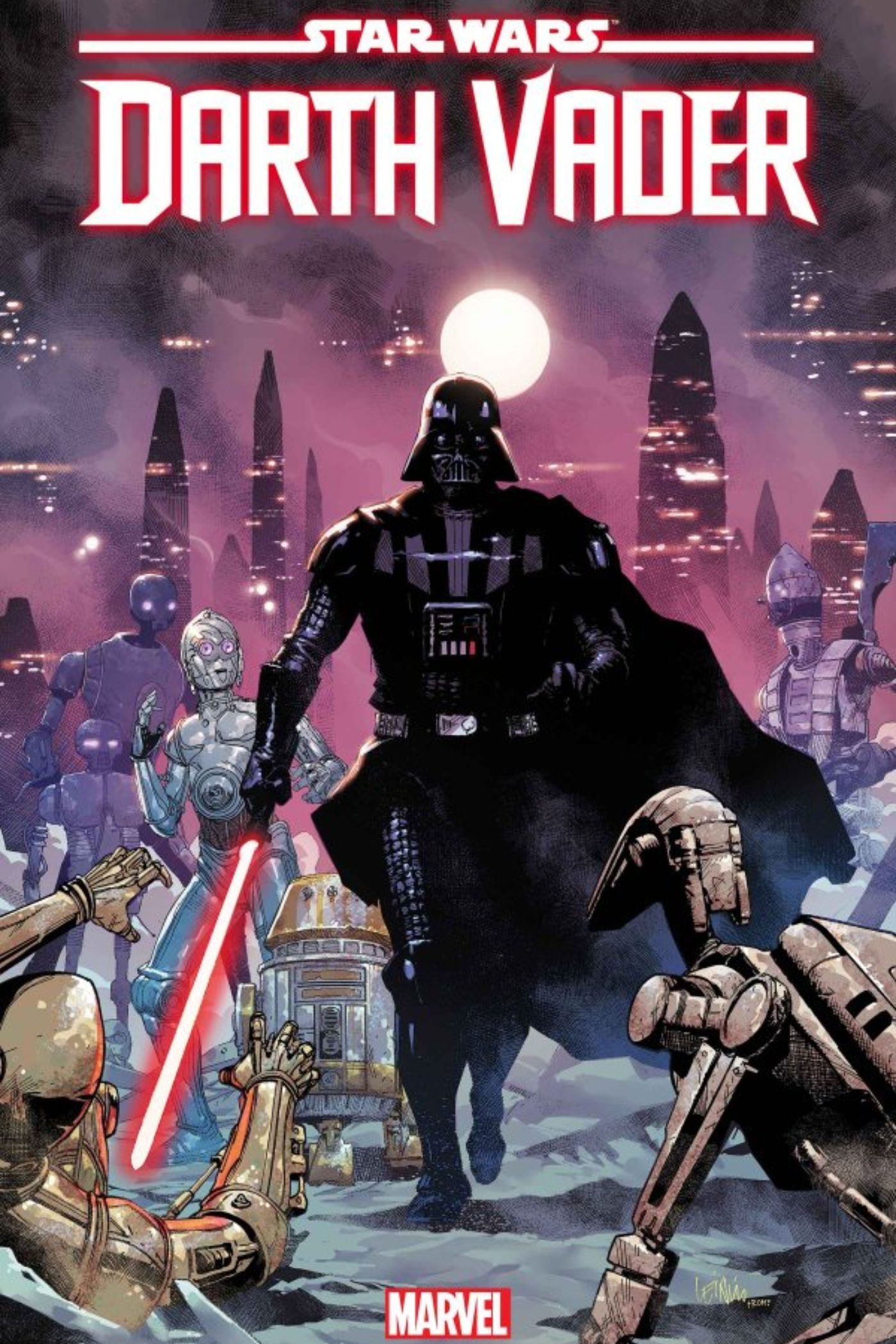 Star Wars: Darth Vader #40 cover. 